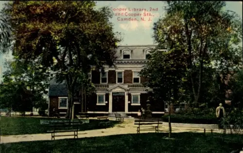 PC Camden New Jersey USA, Cooper Library, 2nd and Cooper Street