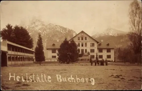 Foto Ak Traunkirchen am Traunsee Oberösterreich, Heilstätte Buchberg