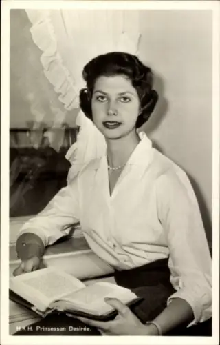 Ak HKH Prinzessin Desirée, Portrait, Tochter von Gustav Adolf Erbprinz von Schweden