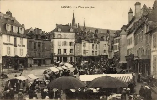 CPA Vannes Morbihan, Place des Lices