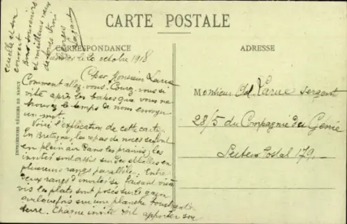 Ak Eine Vannes-Hochzeit, Die Gäste am Tisch