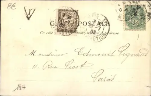 Ak Vannes Morbihan, Rue de l'Hotel de Ville