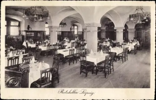 Ak Leipzig in Sachsen, Ratskeller
