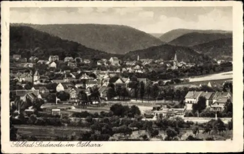 Ak Bad Suderode Quedlinburg im Harz, Gesamtansicht