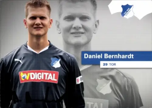 Autogrammkarte Fußballer Daniel Bernhardt, TSG 1899 Hoffenheim, Autogramm