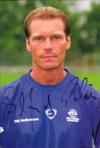 Autogrammkarte Co Trainer Alfred Schön, TSG 1899 Hoffenheim, Autogramm