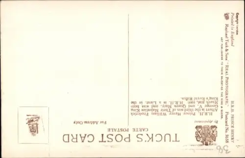 Ak Prince Henry, Portrait