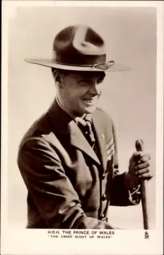 Ak Prince of Wales, the Chief Scout of Wales