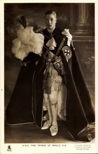 Ak Prinz von Wales, Portrait