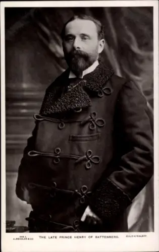 Ak Prinz Heinrich Moritz von Battenberg, Portrait