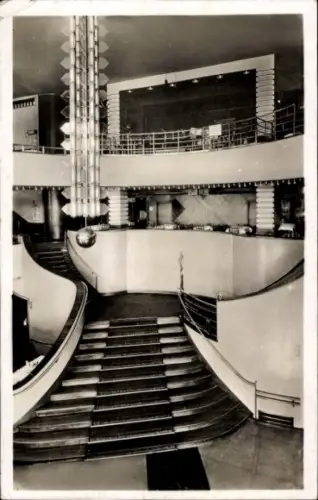 Ak Stuttgart in Württemberg, Gebrüder Greiner, Großgaststätten am Hauptbahnhof, Bauhaus