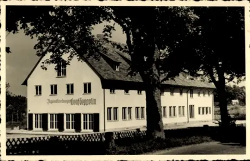 Foto Ak Friedrichshafen am Bodensee, Jugendherberge Graf Zeppelin
