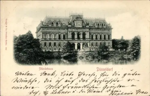 Ak Düsseldorf am Rhein,  Ständehaus