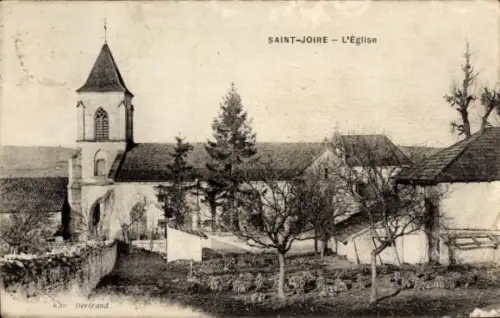 Ak Saint Joire Meuse, Kirche