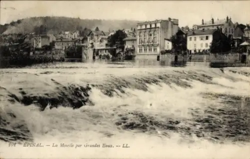 Ak Épinal Lothringen Vosges, Moselle par Grandes Eaux