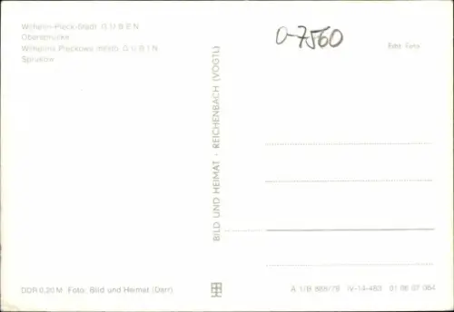 Ak Guben in der Niederlausitz, Obersprucke