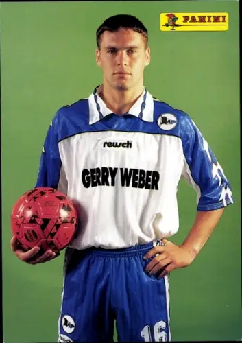 Autogrammkarte Fußballer Silvio Meißner, Arminia Bielefeld, Autogramm