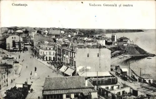 Ak Constanța Konstanza Rumänien, Stadtzentrum