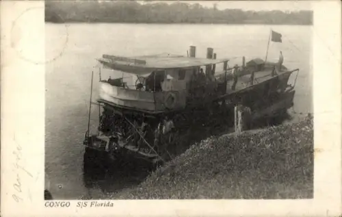 Ak Congo, Dampfer S/S Florida