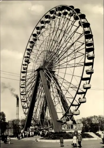 Ak Berlin, Riesenrad im Kulturpark