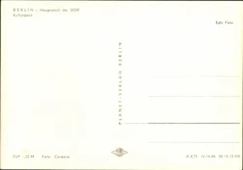 Ak Berlin, Riesenrad im Kulturpark