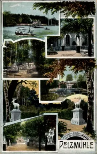 Ak Chemnitz in Sachsen, Pelzmühle, Konditorei