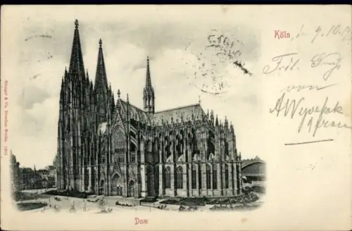 Ak Köln am Rhein, Kölner Dom