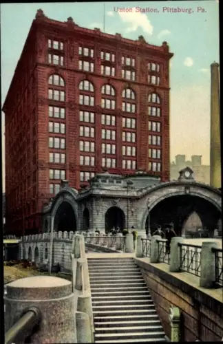 Ak Pittsburgh Pennsylvania, Union Station