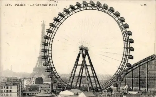 CPA Paris I Louvre, Grande Roue