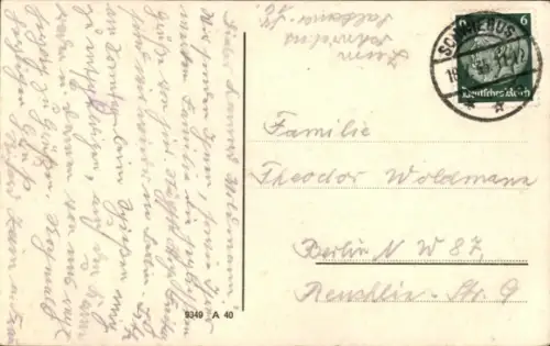 Ak Świebodzin Schwiebus Ostbrandenburg, Schulpark, Konditorei Pfaender