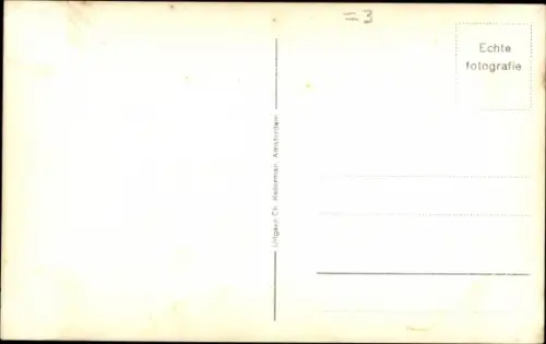 Ak Niederländisches Kriegsschiff, Hr. Ms. Van Kinsbergen