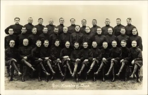 Ak Don-Kosaken-Chor, Gruppenfoto