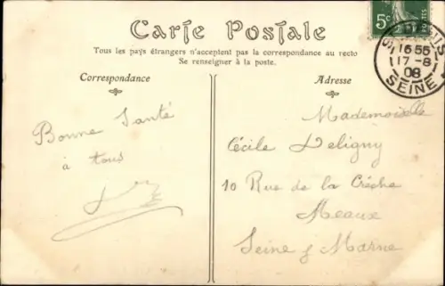 Ak Saint Denis Seine Saint Denis, Le Square Thiers et la Station de Vercingetorix