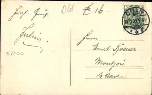 Ak Köln am Rhein, Reichsluftschiffe Zeppelin, Parseval, Gross, Dom, Dampfer