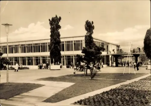 Ak Erfurt in Thüringen, 1. Internationale Gartenbauausstellung, IGA , Ausstellungsgelände