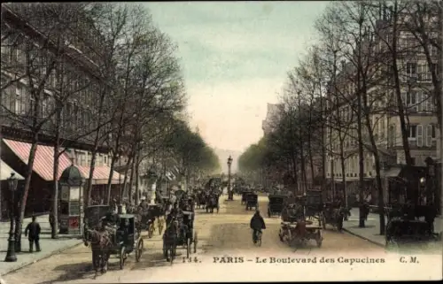 CPA Paris IX, Boulevard des Capucines