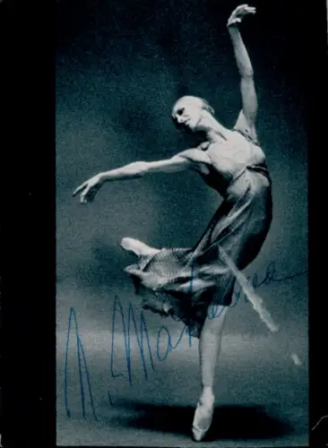 Ak Ballerina Natalia Makarowa, Portrait, Autogramm