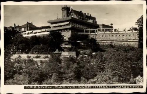 Ak Dresden Weißer Hirsch, Luisenhof, Hahn 4267