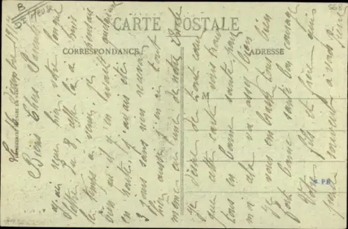 Ak Dombasle en Argonne Meuse, Vue generale