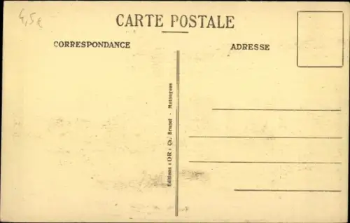 Ak Varennes en Argonne Meuse, Monument Americain de Pennsylvanie, L'Urne