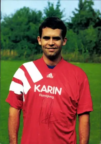 Autogrammkarte Fußballer Gerhard Kißlinger, SV Lohhof, Autogramm