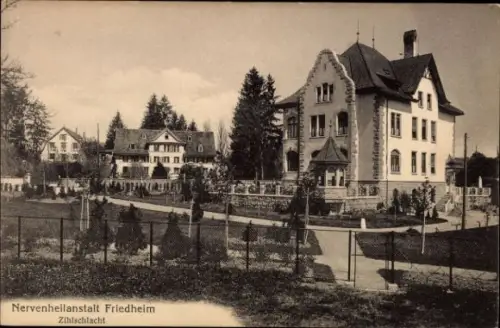Ak Zihlschlacht Kanton Thurgau, Nervenheilanstalt Friedheim