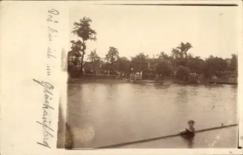 Foto Ak Freital in Sachsen, Glückaufbad