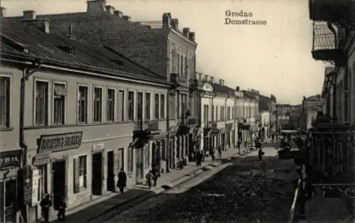 Ak Hrodna Grodno Weißrussland, Domstraße