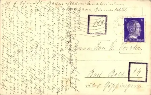 Ak Junge mit Marionette, Portrait