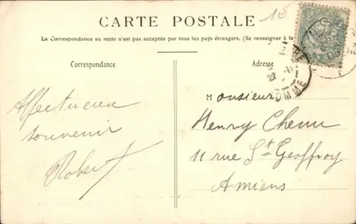 CPA Ecole a feu, La halte horaire