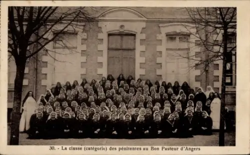 CPA Angers Maine-et-Loire, La classe des pénitentes au Bon Pasteur