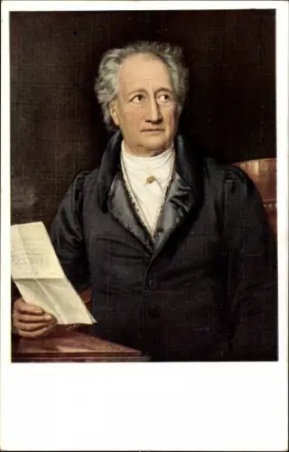 Künstler Ak Stieler Dürck, Goethe, Porträt im Jahre 1828
