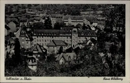 Ak Vallendar am Rhein, Haus Wildburg