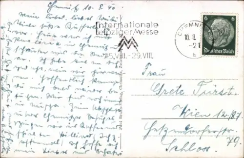 Ak Chemnitz in Sachsen, Markt, Rathaus